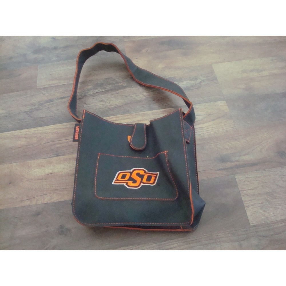 OKALHOMA STATE 10X10  Game Day‎ Purse BAG HANDBAG TOTE  DEADSTOCK  VINTAGE T7